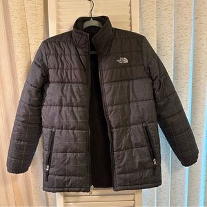 Big Boys Reversible  The North  Face Down Jacket Size L